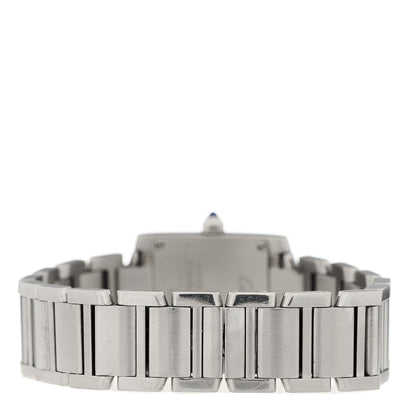 Cartier Stainless Steel 20mm Tank Francaise Quartz Watch 3 of 4