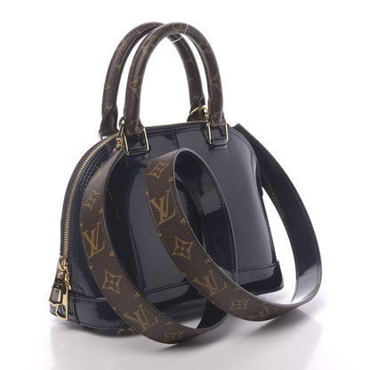 Louis Vuitton Patent Monogram Alma BB Marine 3 of 9