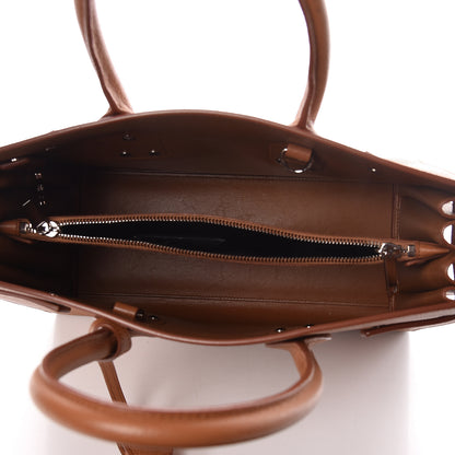 Saint Laurent Grained Calfskin Small Sac De Jour Saddle Brown 5 of 10