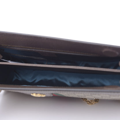 Gucci GG Supreme Monogram Web Medium Ophidia Chain Shoulder Bag Brown 5 of 10