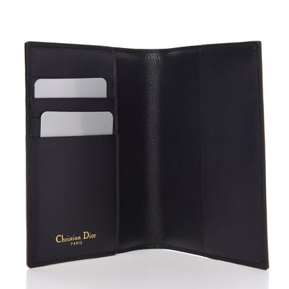Christian Dior Calfskin Oblique Passport Holder Blue 4 of 6