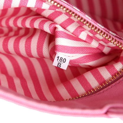 Prada Canapa Small Logo Tote Geranio White 7 of 10