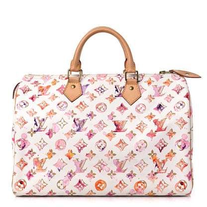 Louis Vuitton Watercolor Aquarelle Speedy 35 White 1 of 16