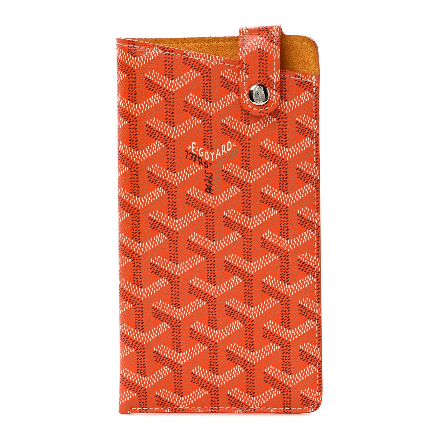 Goyard Goyardine Montmartre Glasses Case Orange 1 of 8