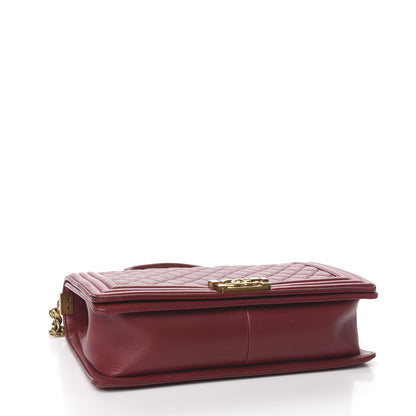 Chanel Lambskin Quilted New Medium Boy Flap Red 3 of 15