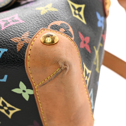 Louis Vuitton Monogram Multicolor Eliza Black 10 of 13