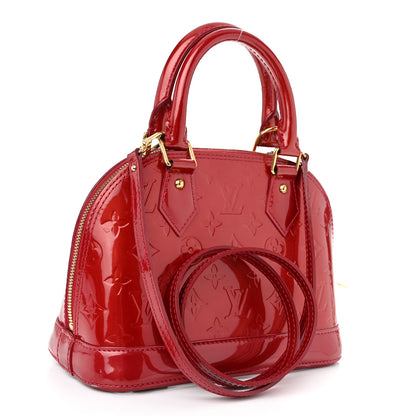 Louis Vuitton Vernis Alma BB Pomme D'Amour 3 of 9