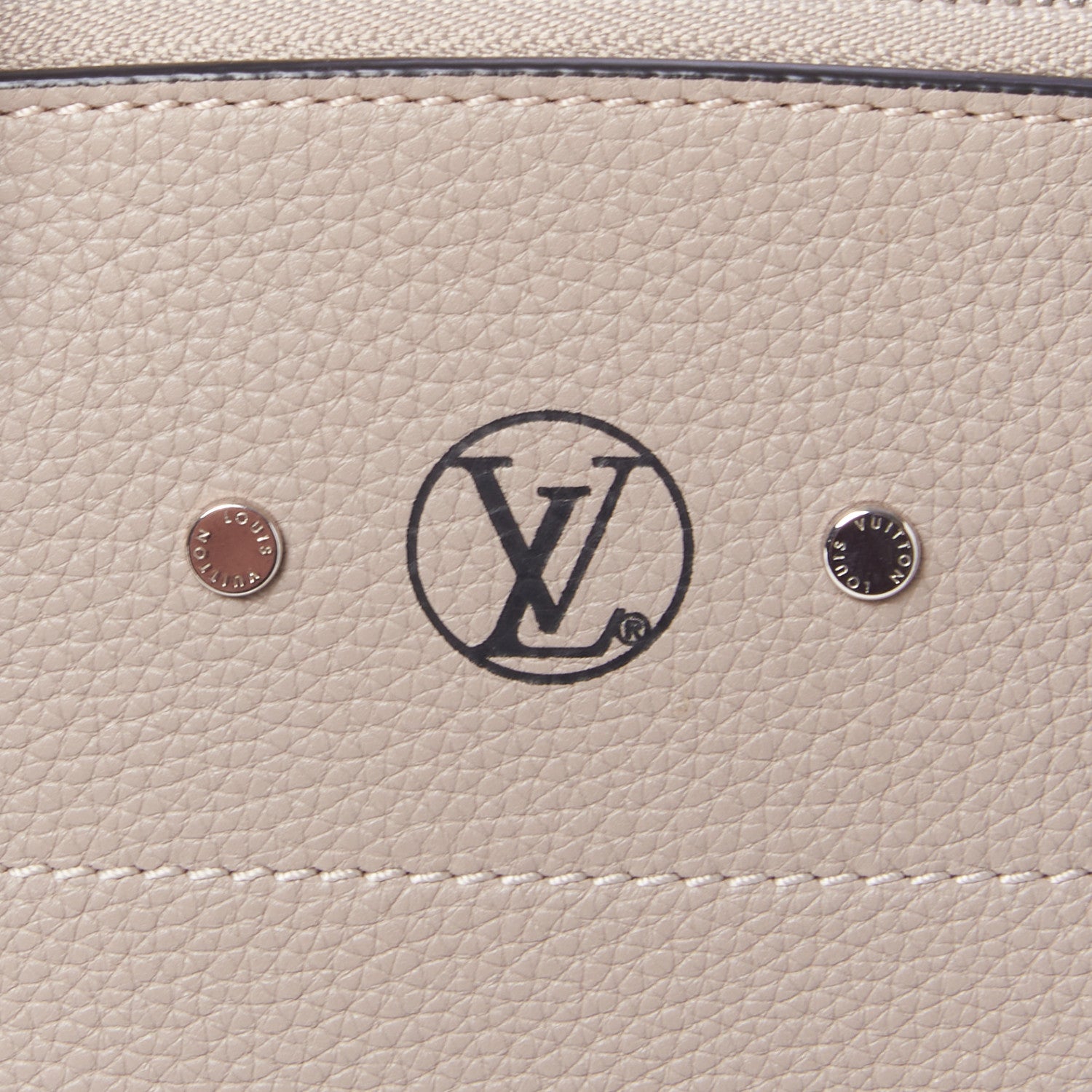 Louis Vuitton Taurillon City Steamer MM Galet 8 of 9
