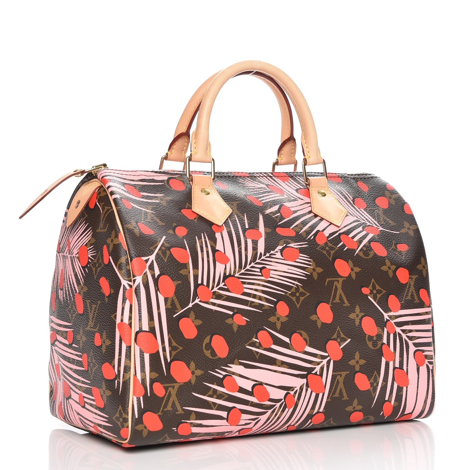 Louis Vuitton Monogram Jungle Dots Speedy 30 Sugar Pink Poppy 3 of 7