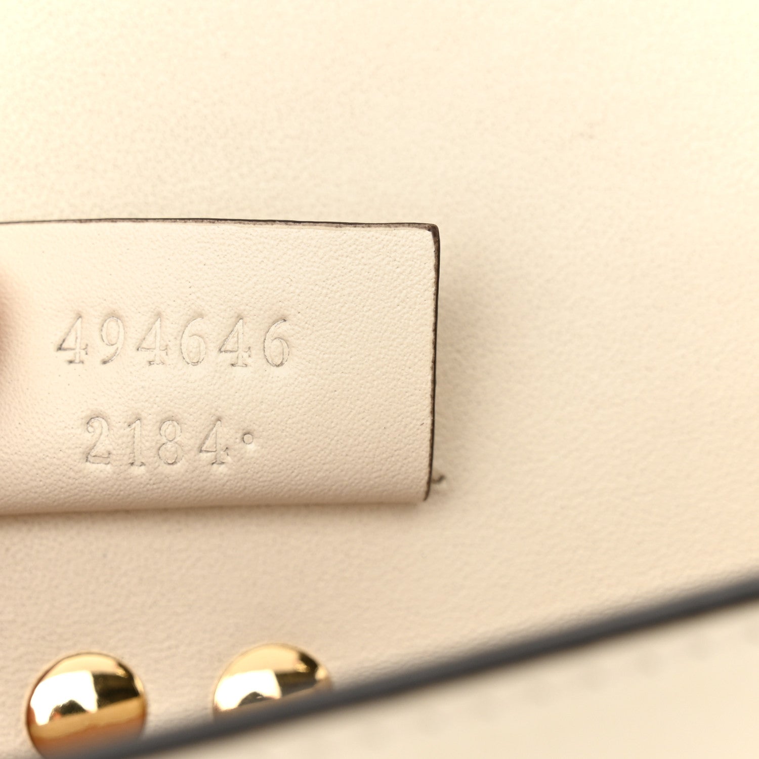 Gucci Calfskin Super Mini Sylvie Chain Shoulder Bag White 7 of 14