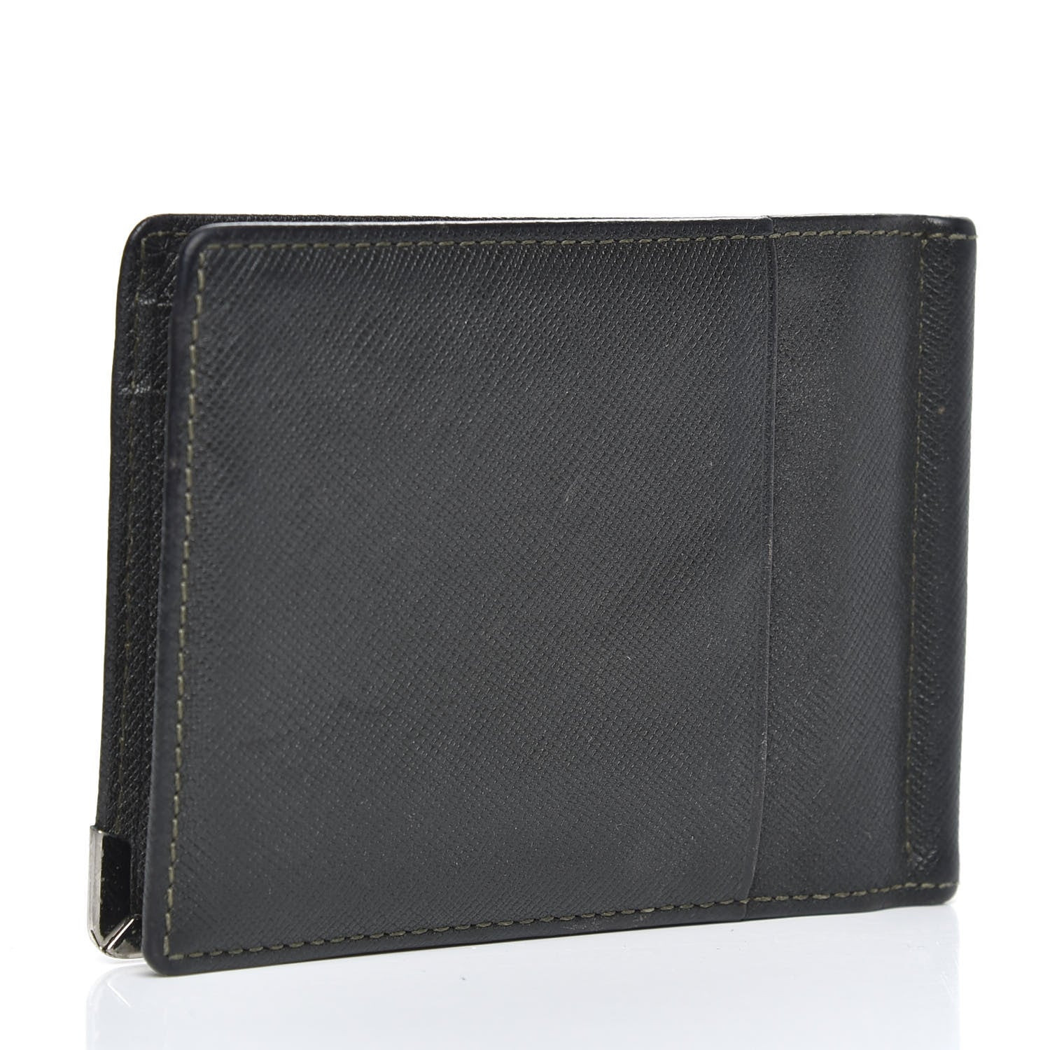 MCM Saffiano Bi-Fold Wallet Black 3 of 7