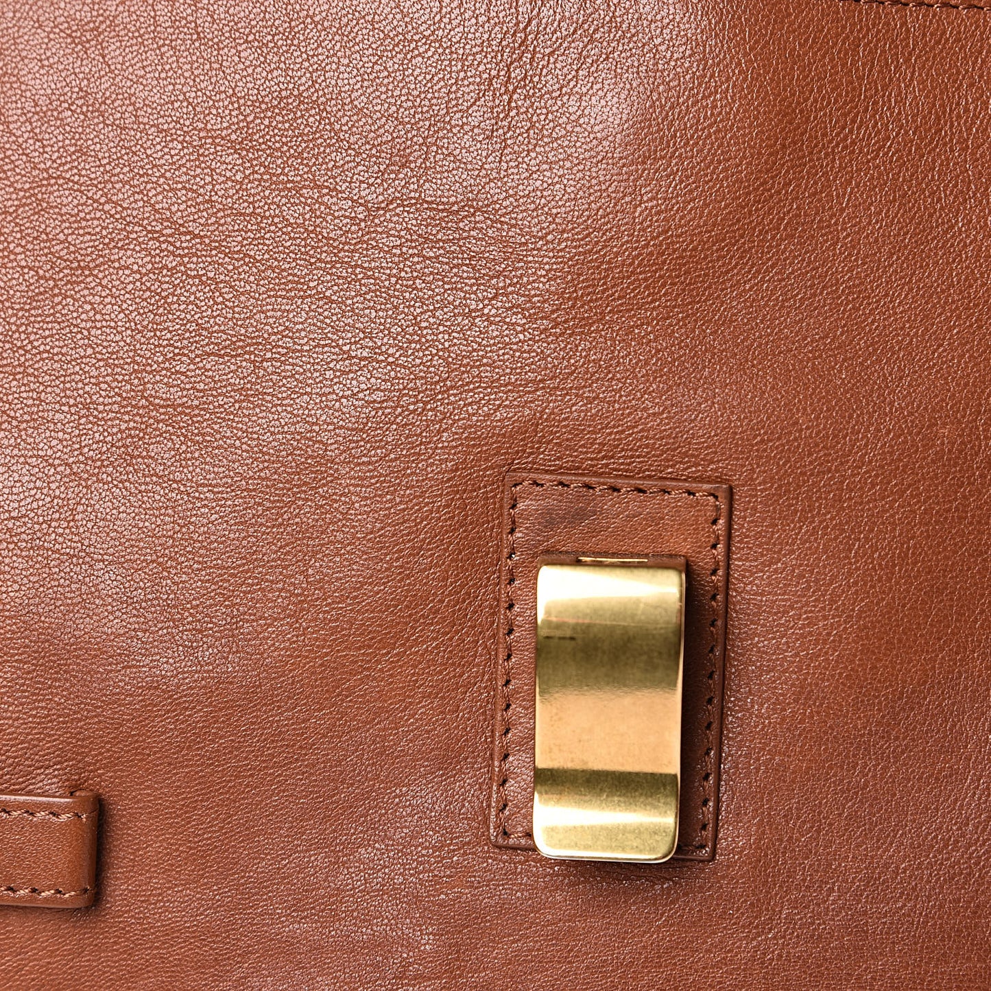 Lambskin Medium PS1 Satchel Saddle