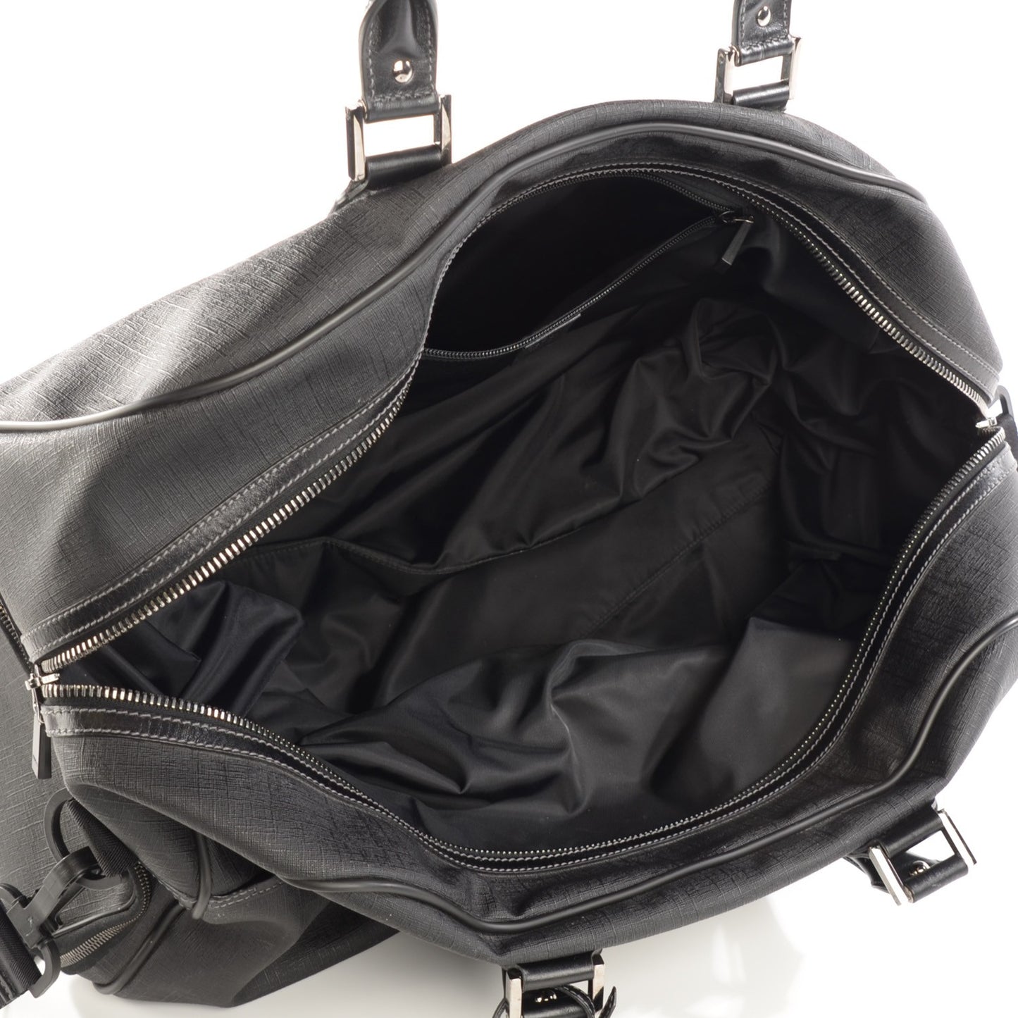 GG Supreme Interlocking G Duffel Black