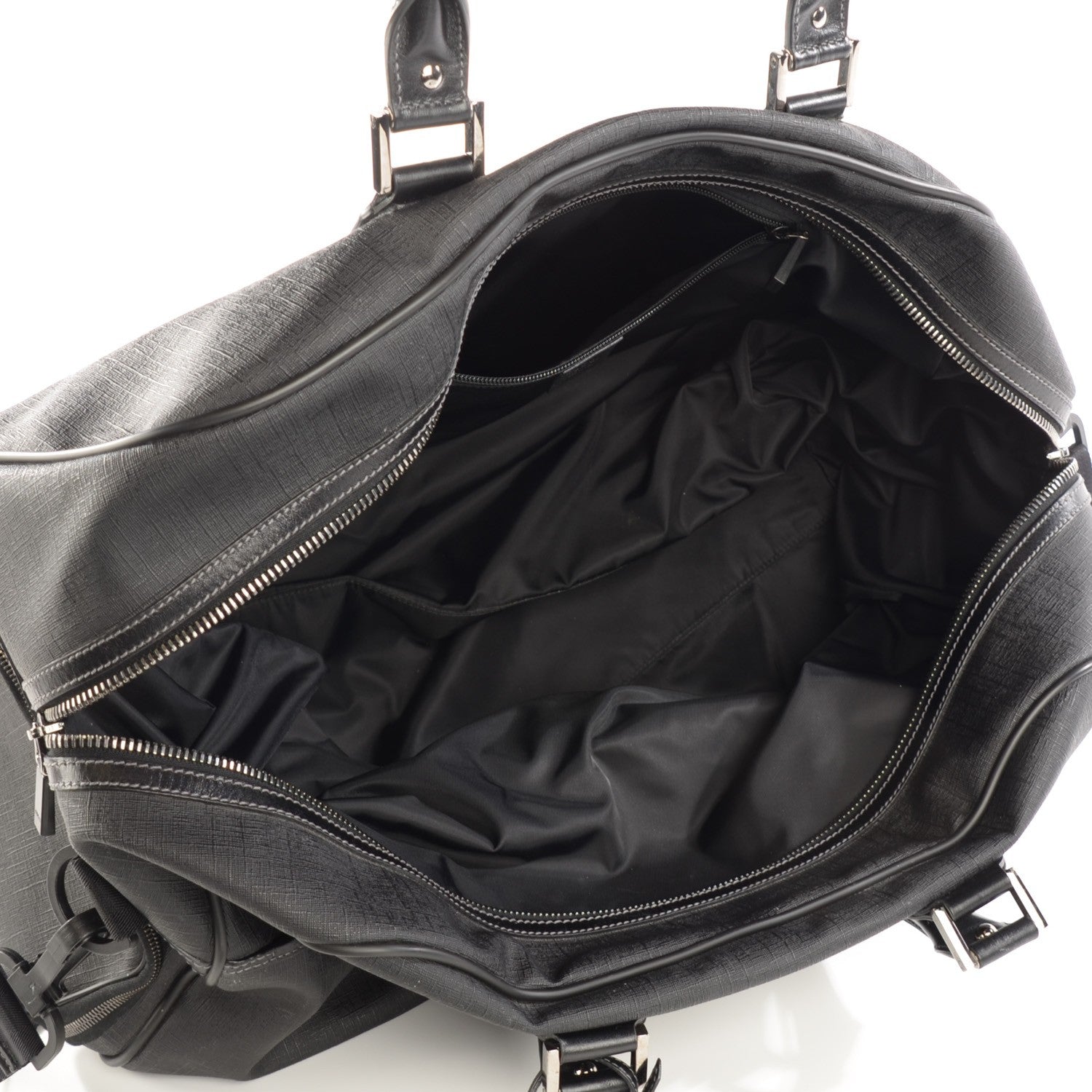 Gucci GG Supreme Interlocking G Duffel Black 5 of 7