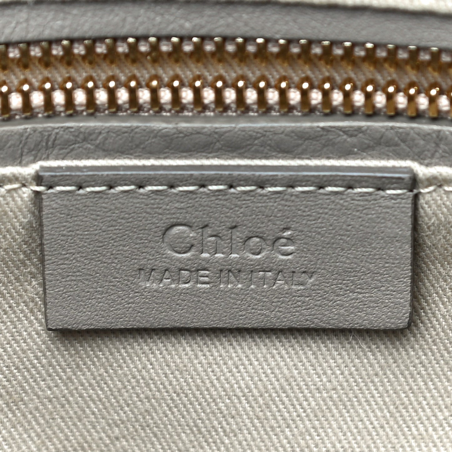 Calfskin Suede Medium Roy Bag Motty Grey