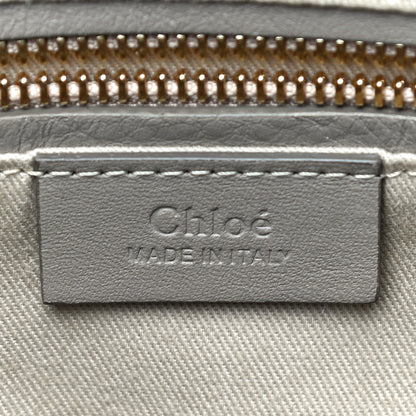 Chloe Calfskin Suede Medium Roy Bag Motty Grey 6 of 12