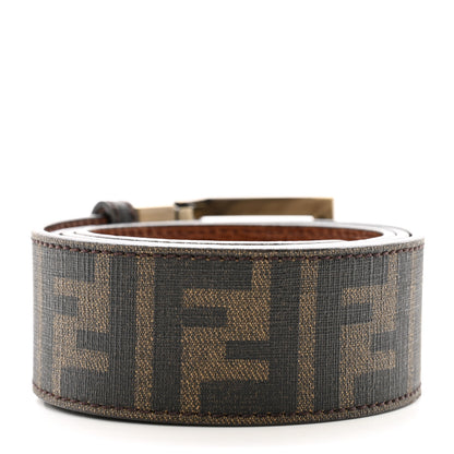 Fendi Zucca Belt Tobacco 2 of 6