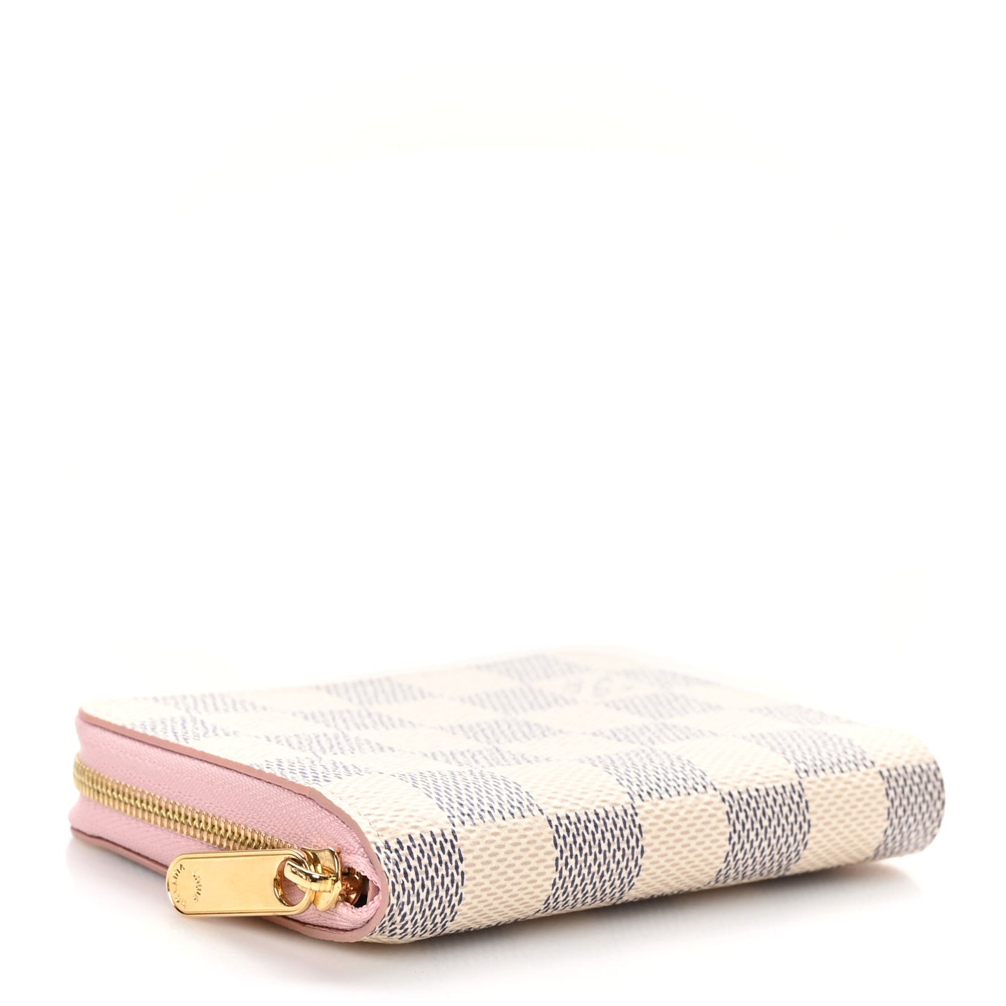 Damier Azur Zippy Coin Purse Rose Ballerine