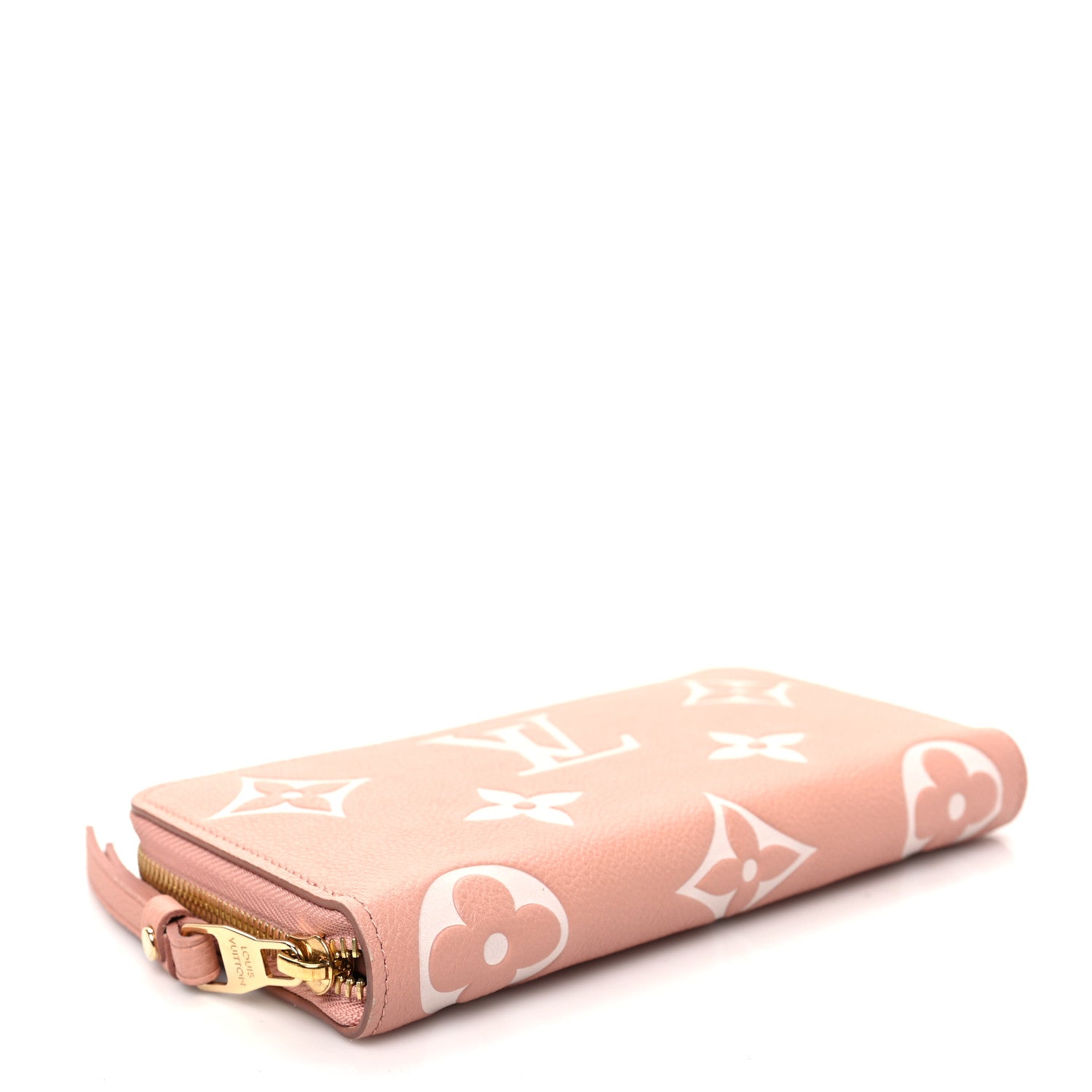 Louis Vuitton Empreinte Monogram Giant Zippy Wallet Rose Trianon Creme 4 of 6