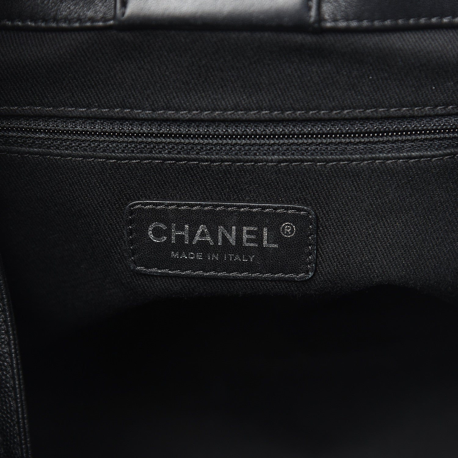 Chanel Caviar Quilted Medium CC Bucket Bag Black 6 of 13