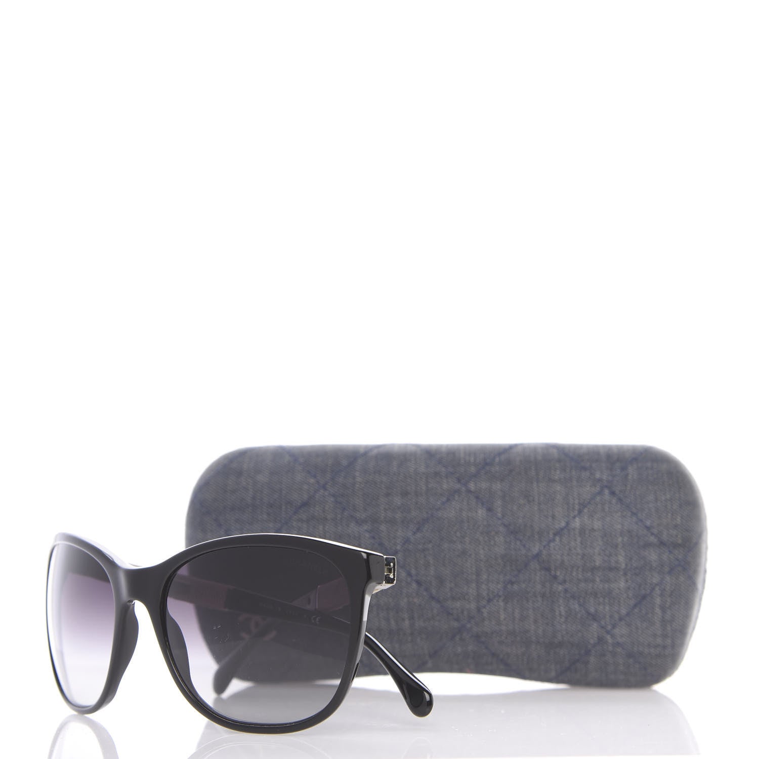 Chanel CC Sunglasses 5185 Black 10 of 10