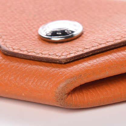 Hermes Epsom Le 24 Coin Purse Orange 9 of 13