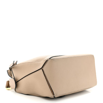 Loewe Grained Calfskin Small Puzzle Bag Sand Mink 4 of 12