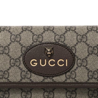 Gucci GG Supreme Monogram Neo Vintage Web Belt Bag Brown 8 of 11