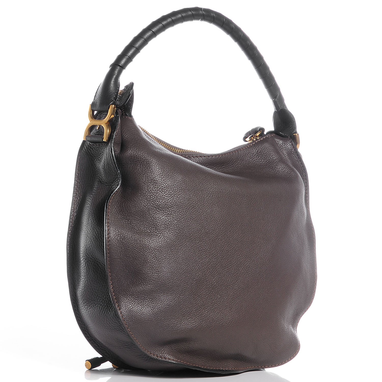 Chloe Calfskin Medium Marcie Hobo Ash 3 of 9
