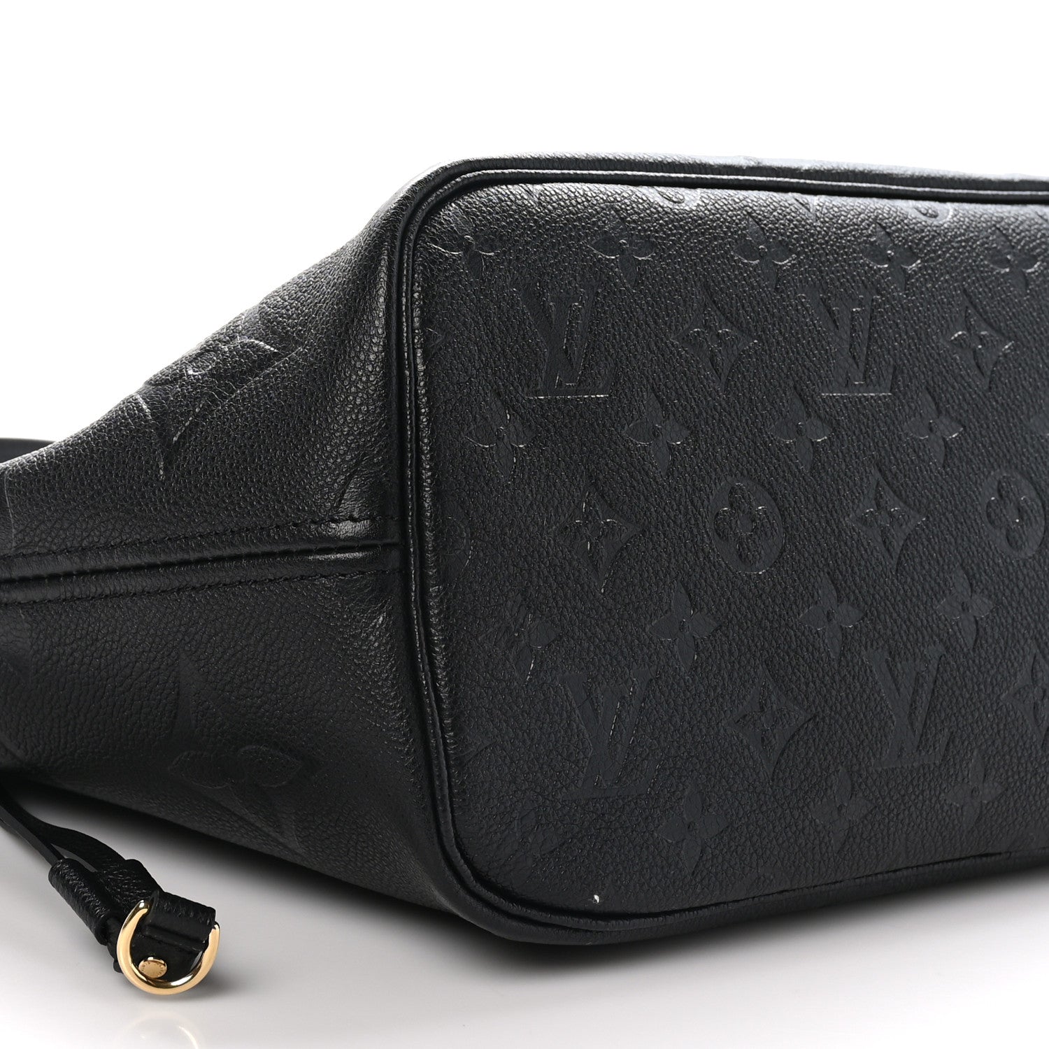 Louis Vuitton Empreinte Monogram Giant Neverfull MM Black 9 of 10