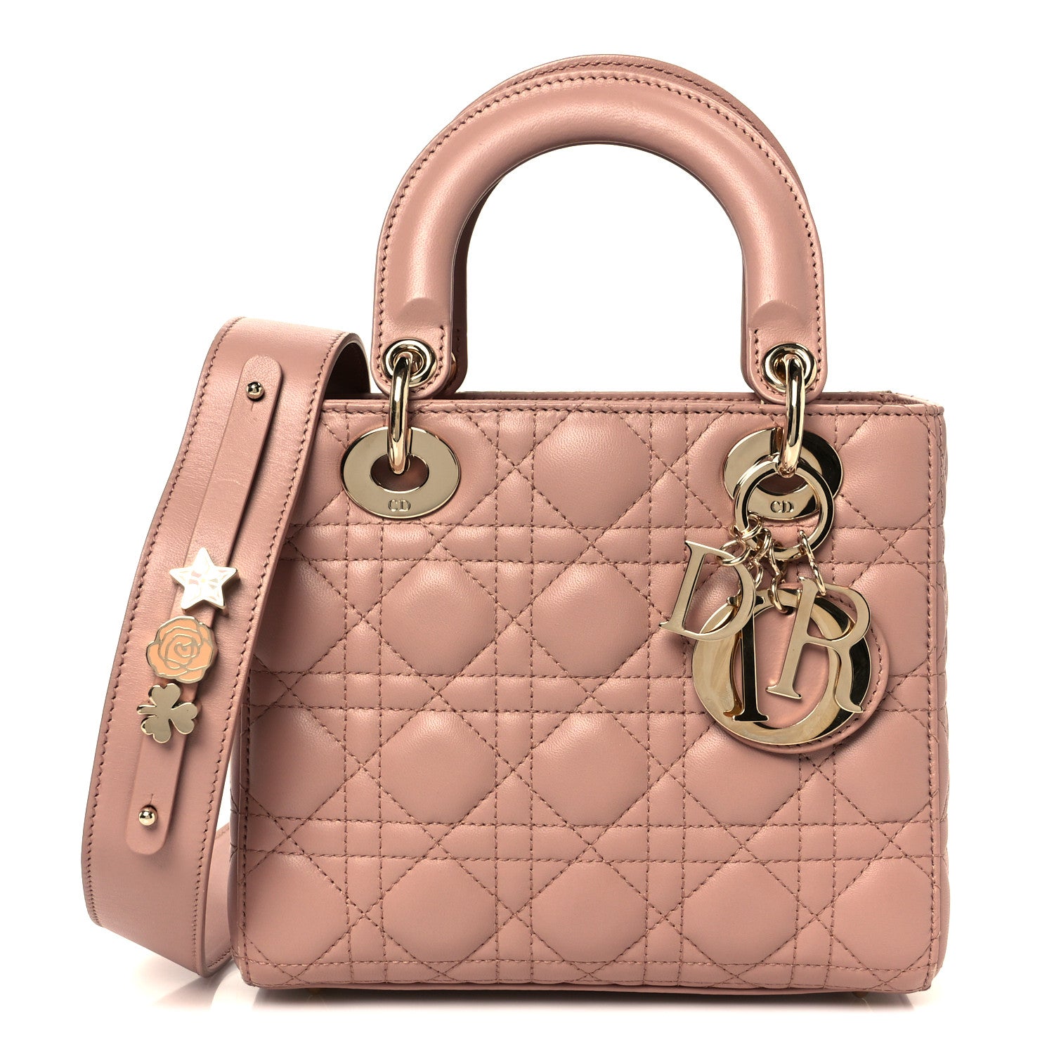 Christian Dior Lambskin Cannage Small My ABCDior Lady Dior Fard 1 of 10