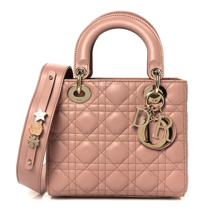 Christian Dior Lambskin Cannage Small My ABCDior Lady Dior Fard 1 of 10