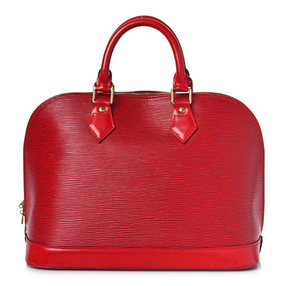 Louis Vuitton Epi Alma PM Castillan Red 1 of 13