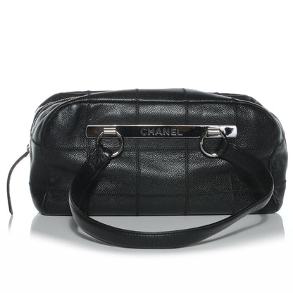 Chanel Caviar Square Stitched Tote Black 1 of 7