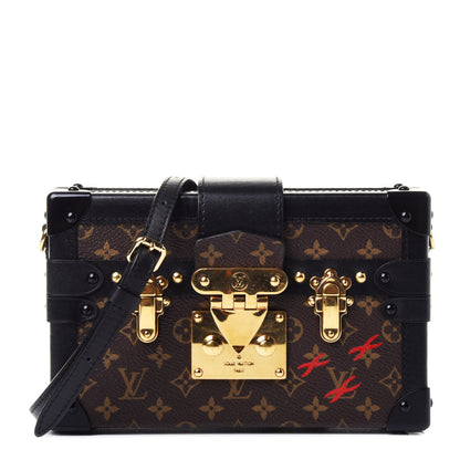 Louis Vuitton Monogram Petite Malle Black 1 of 4