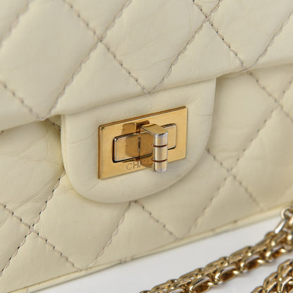 Chanel Aged Calfskin 2.55 Reissue 226 Flap Ivory 18 of 20