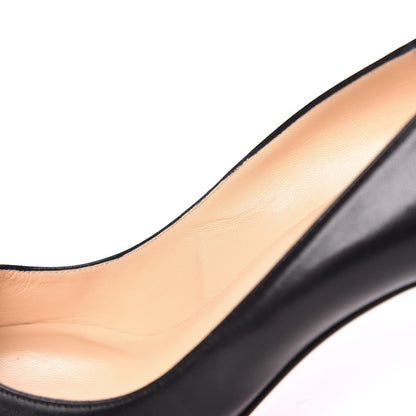 Christian Louboutin Shiny Nappa Decollete 554 85 Pumps 38.5 Black 8 of 9