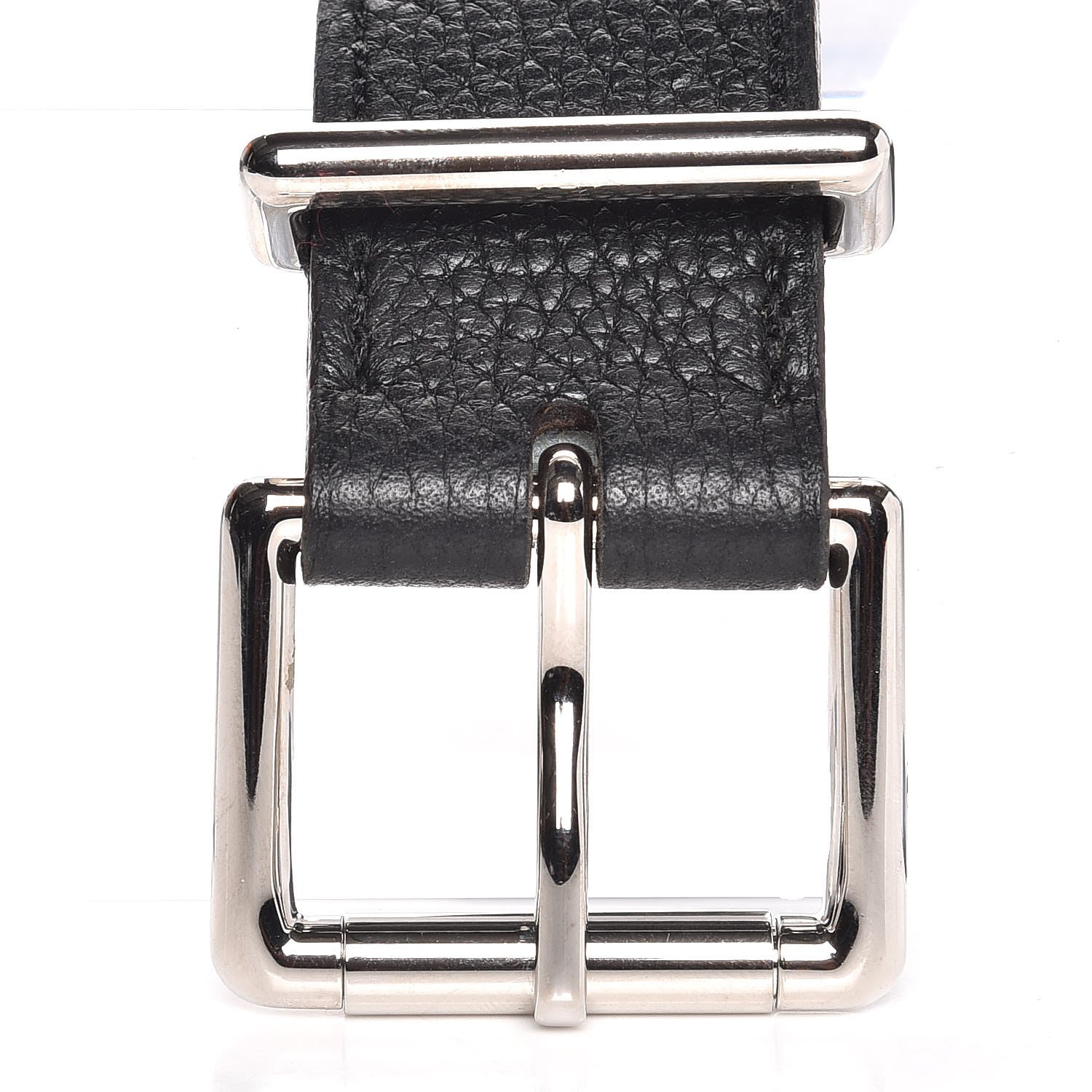 Hermes Togo Etriviere 32mm Belt 70 Black 4 of 9