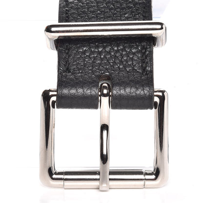 Hermes Togo Etriviere 32mm Belt 70 Black 4 of 9