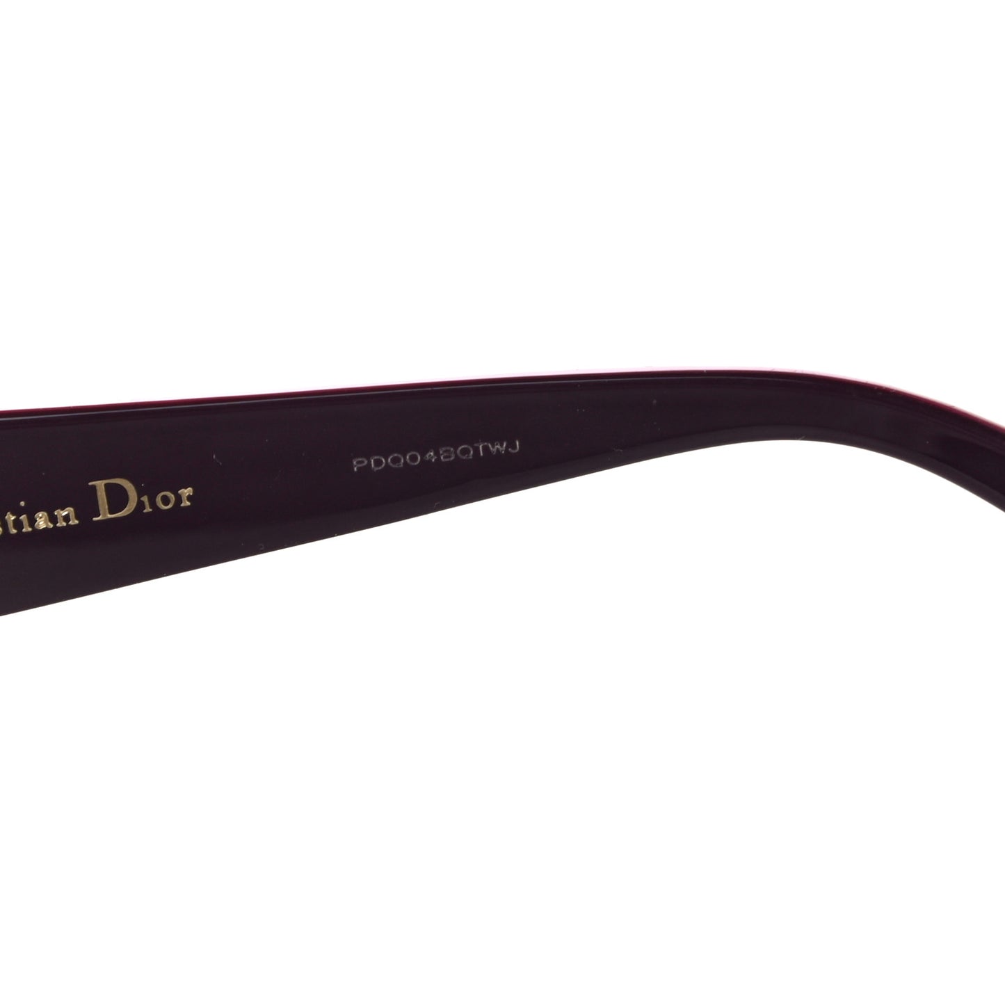 Resin Cannage Lady Dior 2 Sunglasses Havana Pink