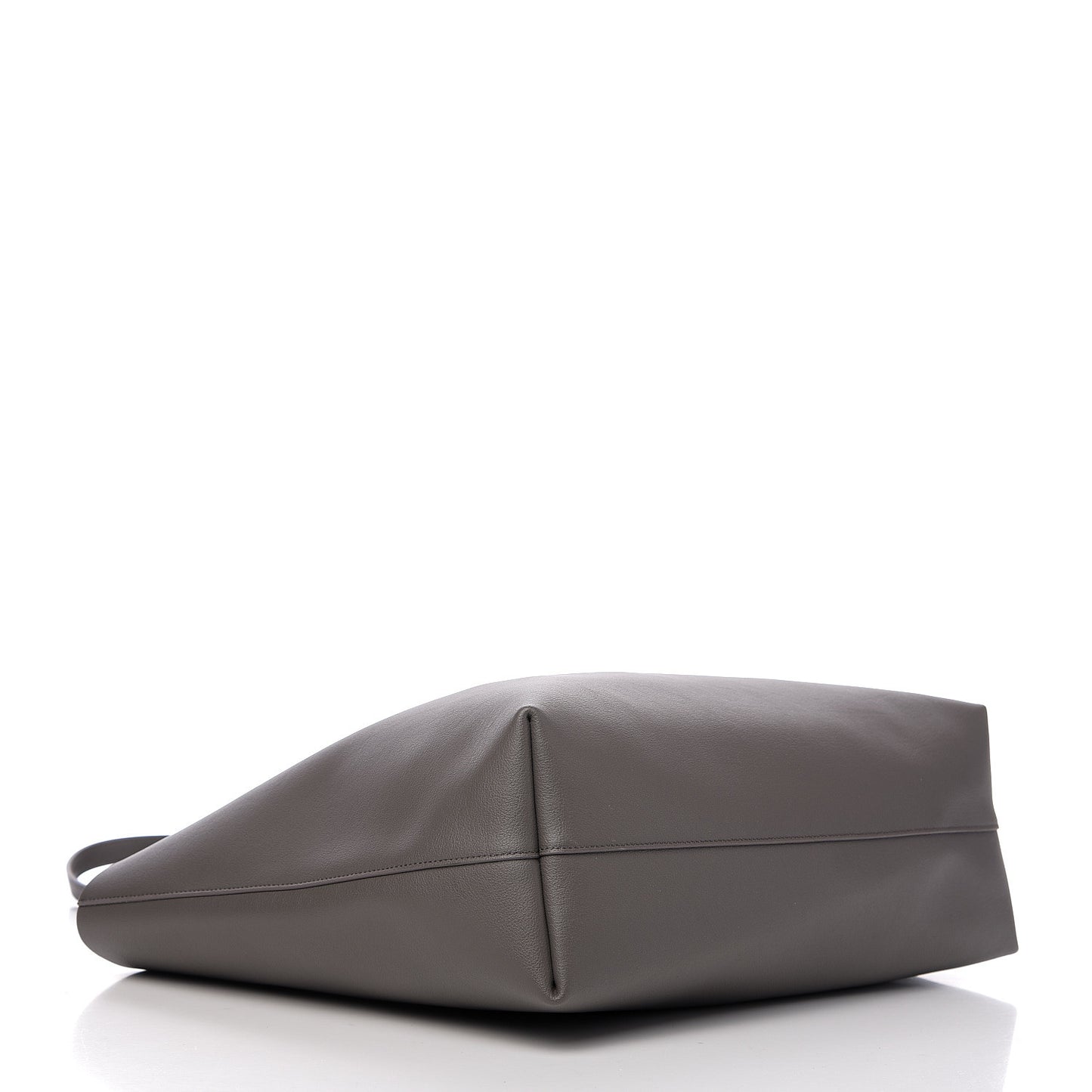 Calfskin Large Shopping Tote Earth