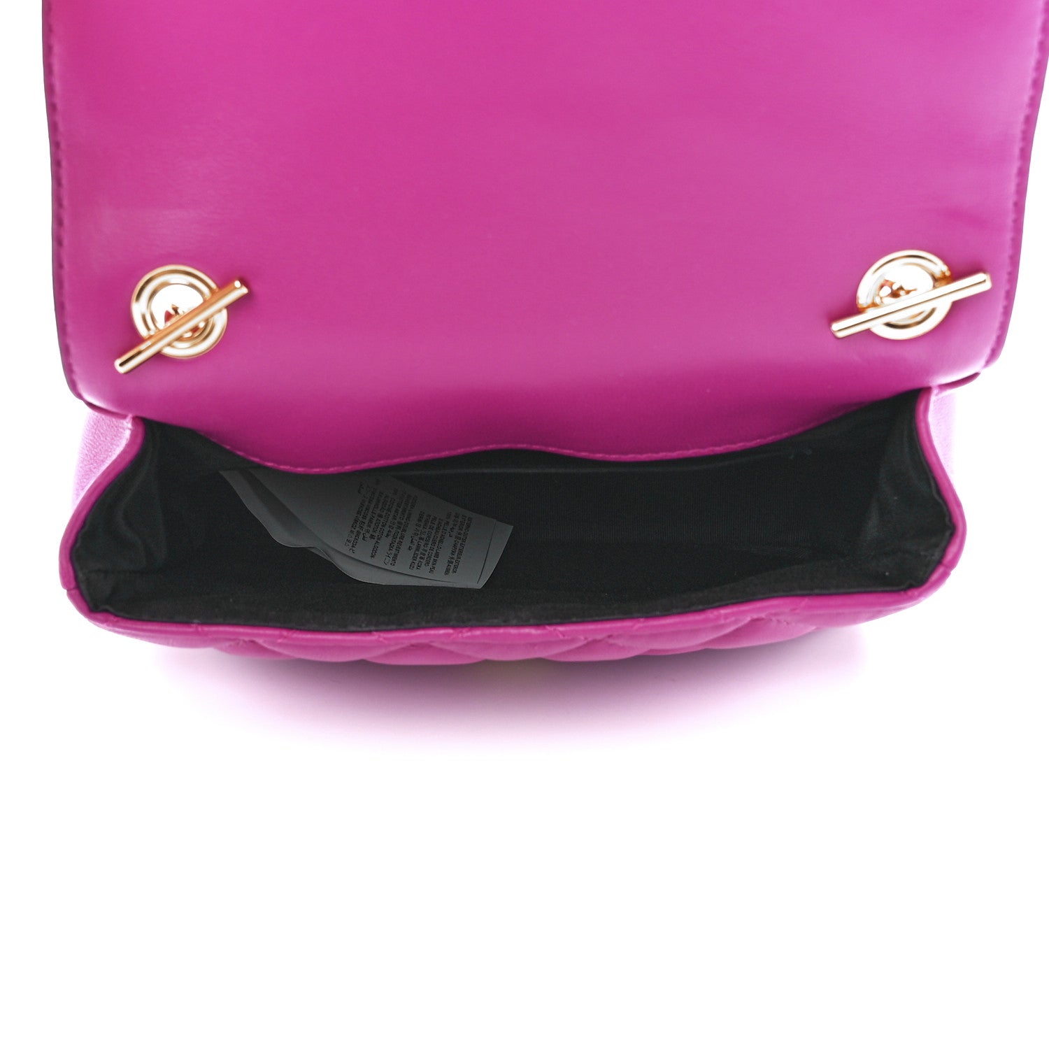 Versace Nappa Quilted Small Medusa Chain Crossbody Pink 5 of 12