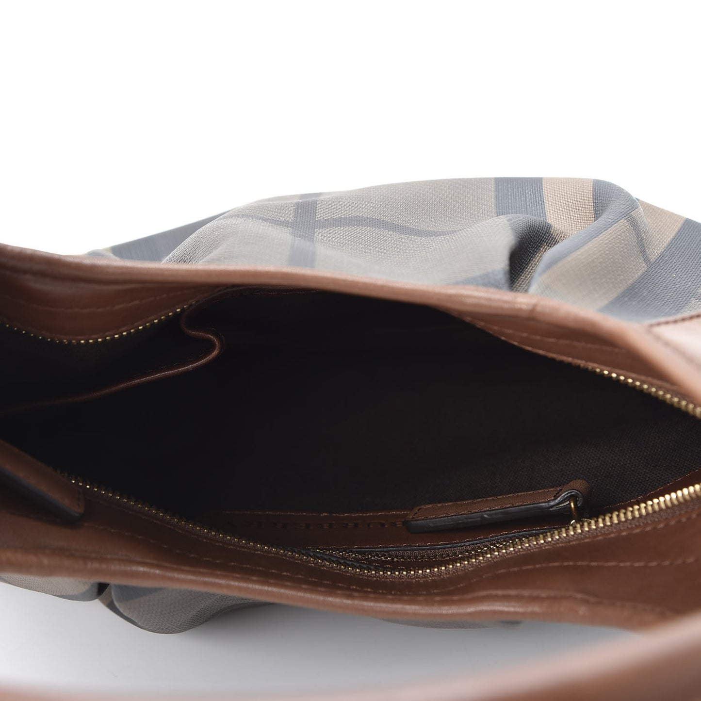 Smoked Check Brooklyn Hobo Tan