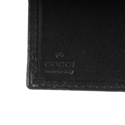 Gucci Guccisima Heart French Flap Wallet Black 5 of 7