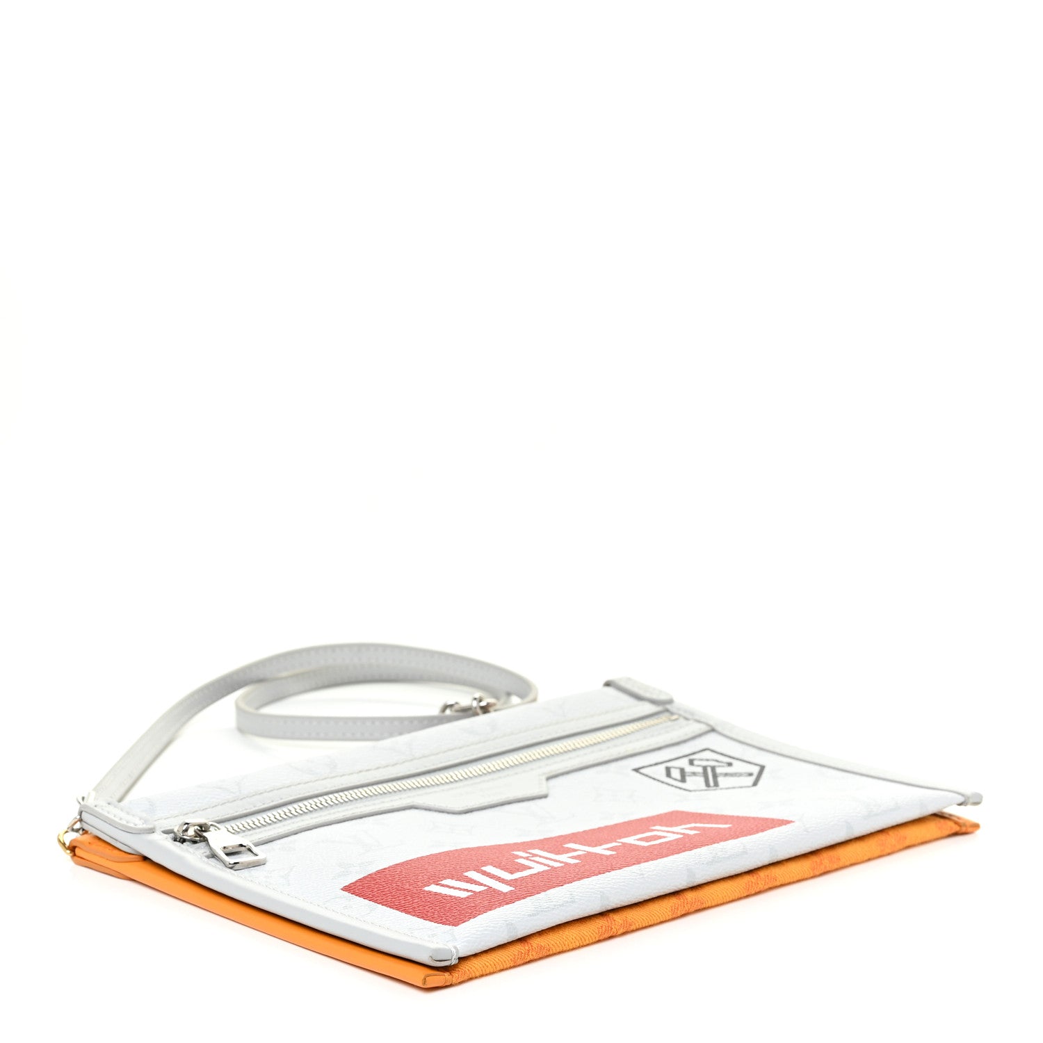 Louis Vuitton Monogram Antartica Double Flat Messenger 4 of 15