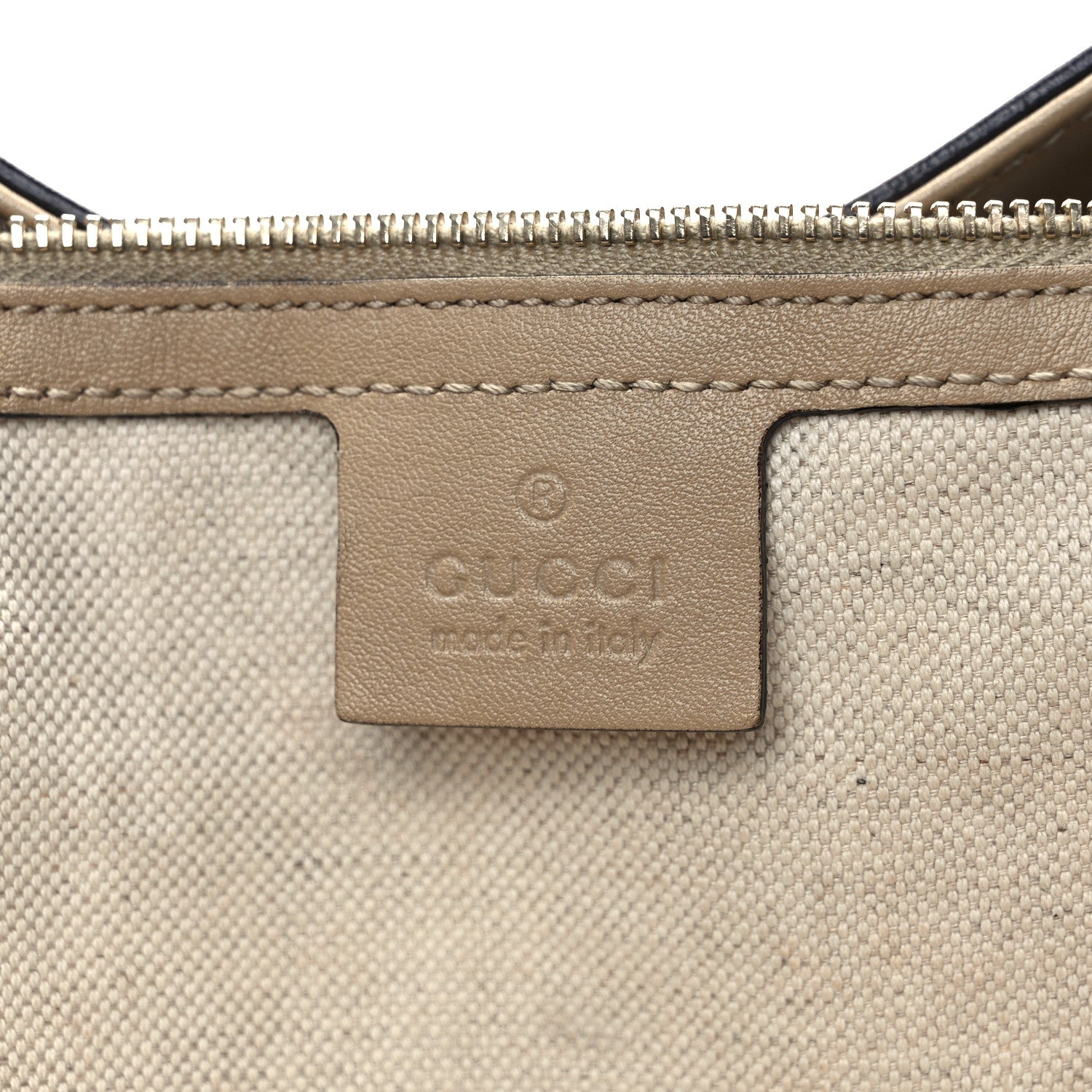 Gucci GG Supreme Monogram Medium Nice Tote Beige 5 of 11
