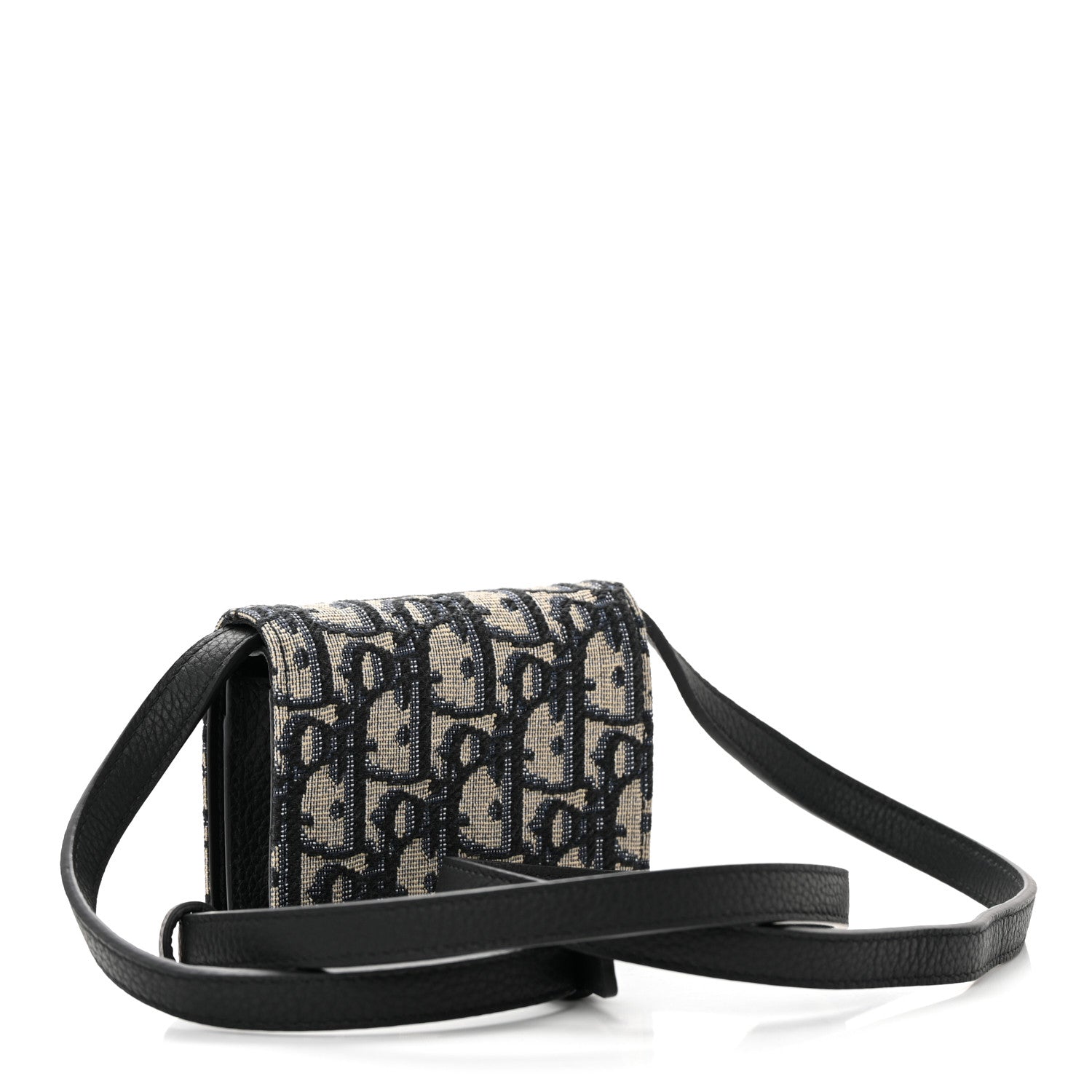 Christian Dior Oblique Nano Strap Pouch Blue 2 of 11