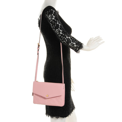 Louis Vuitton Empreinte Twice Rose Ballerine 2 of 8