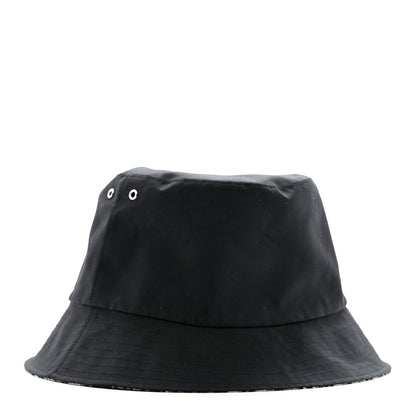 Christian Dior Oblique Reversible Teddy-D Brim Bucket Hat 58 Black 2 of 16