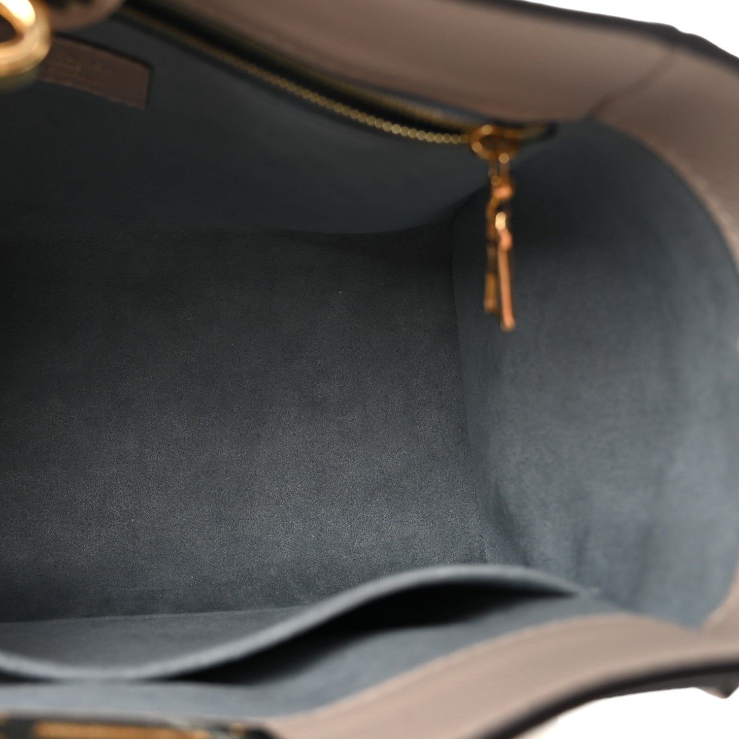Louis Vuitton Calfskin Monogram On My Side PM Greige 5 of 9